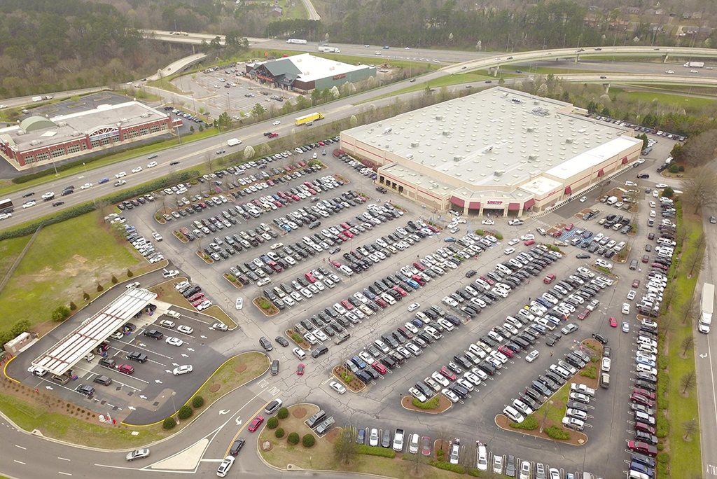 Costco parking lot