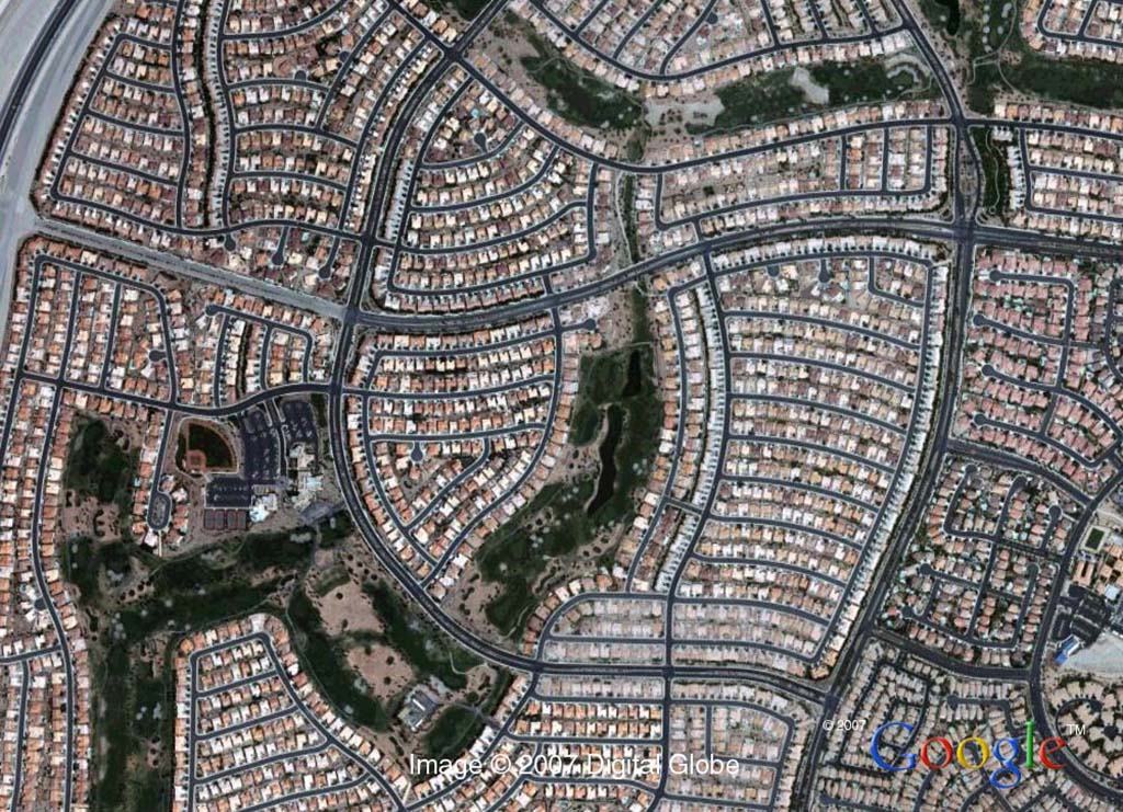 Suburban sprawl